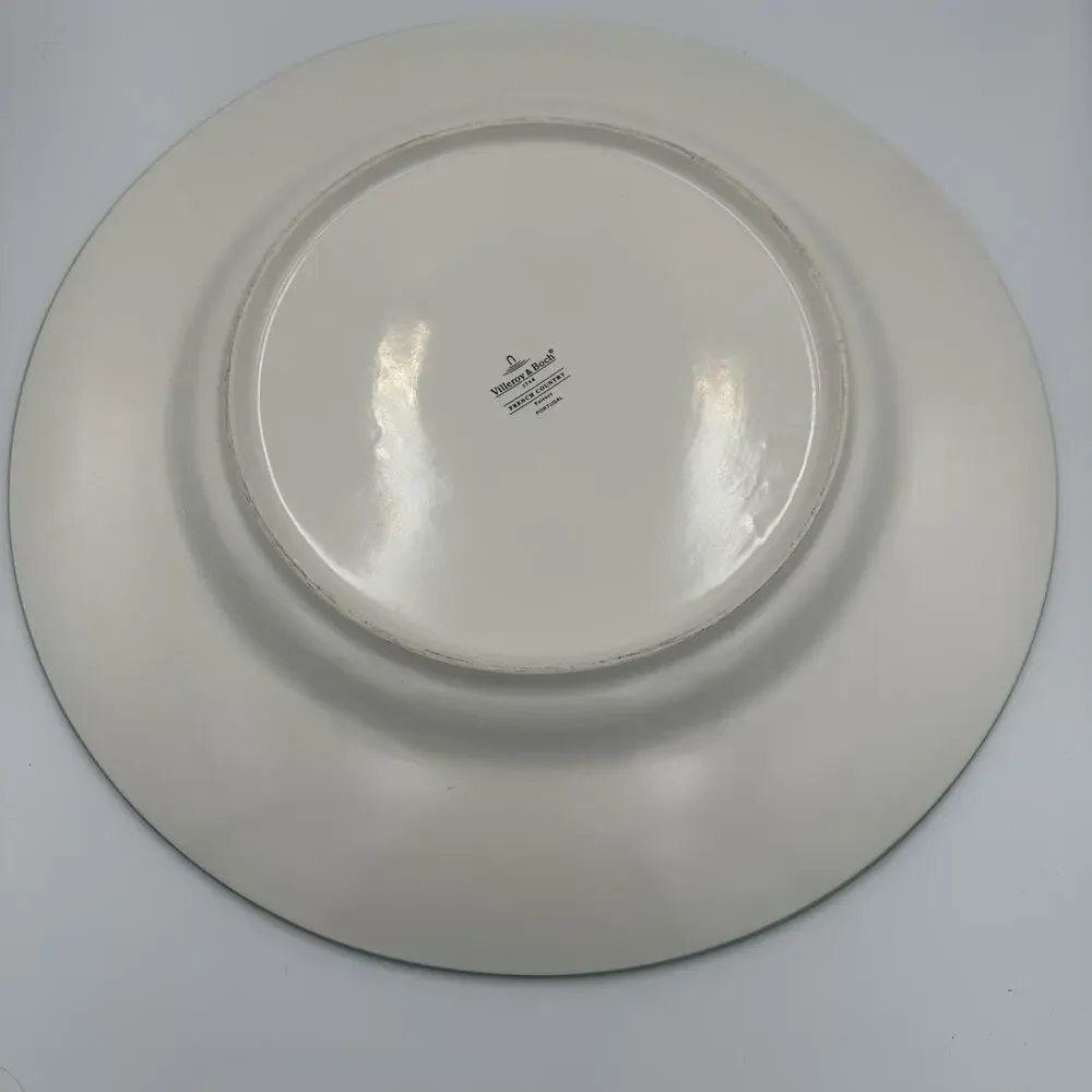 VILLEROY & BOCH‎ French Country 17” Chop Plate Round Serving Platter Portugal